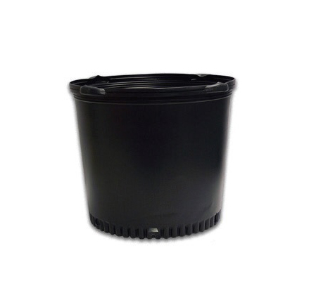 15 Gallon Whiteridge Nursery Pot Black - 15 per sleeve - Nursery Containers